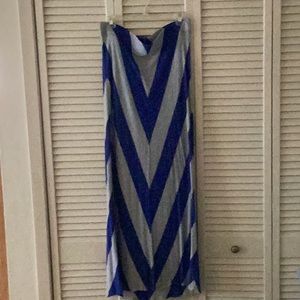NWOT! KENSIE Color Block Striped Maxi Dress!